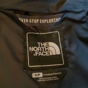 North Face hooded vest